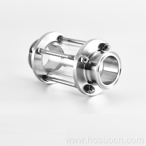 Stainless steel tubular Sight Glass